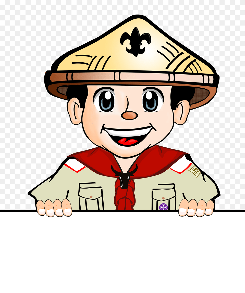 Senior Bsp Mascot Boy Scout Of The Philippines Biboy, Baby, Person, Face, Head Free Png