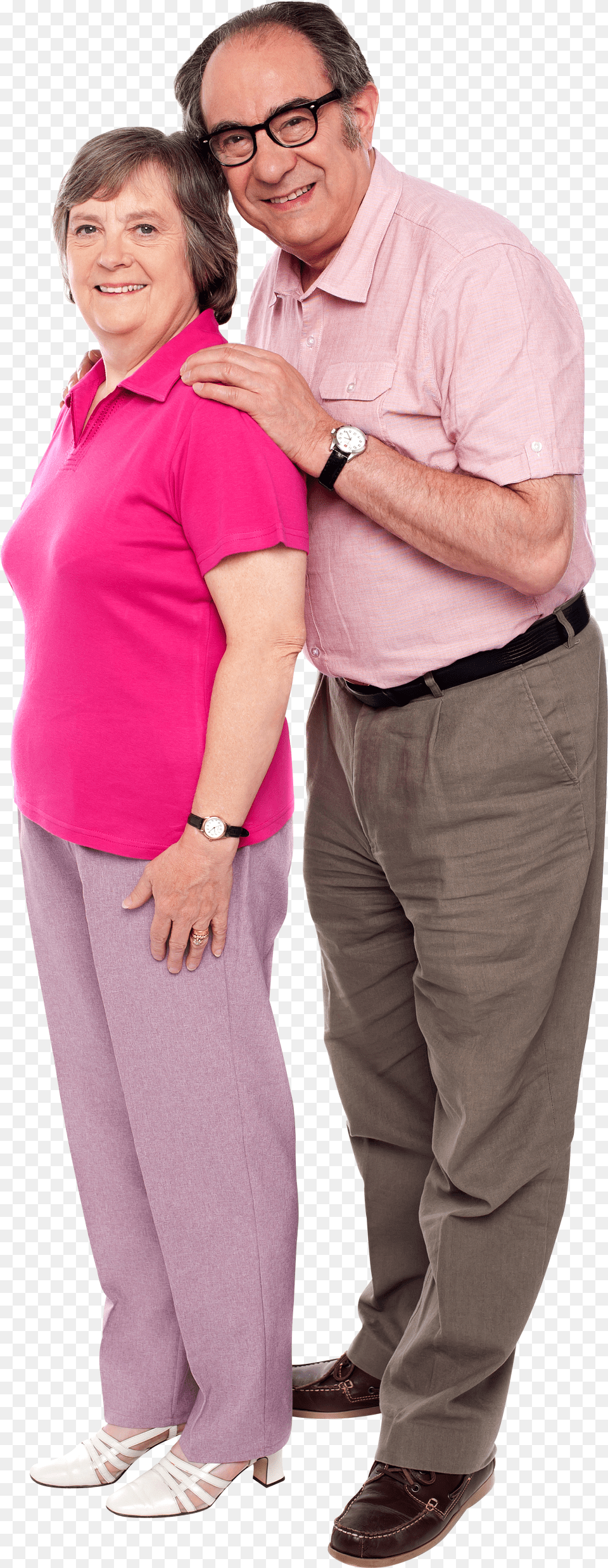 Senior Citizens Citizen Seniors People Old Couple Standing Png Image