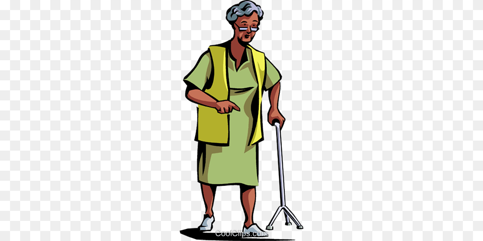 Senior Citizens Royalty Free Vector Clip Art Illustration, Cleaning, Person, Adult, Male Png Image