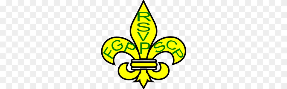 Senior Corps Fleur De Lis Clip Art, Symbol, Logo, Emblem Free Transparent Png