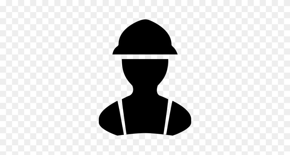 Senior Decorator Decorator Handyman Icon With And Vector, Gray Png Image