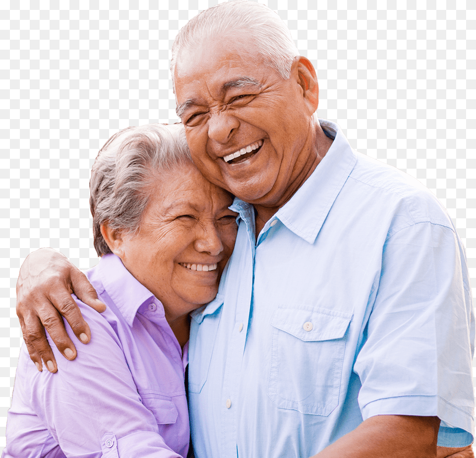 Senior Living Header Curve Parts Couple Senior Citizen, Face, Happy, Head, Laughing Free Png