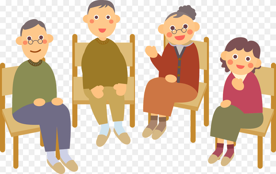 Senior People Are Talking Clipart, Baby, Person, Boy, Child Free Png