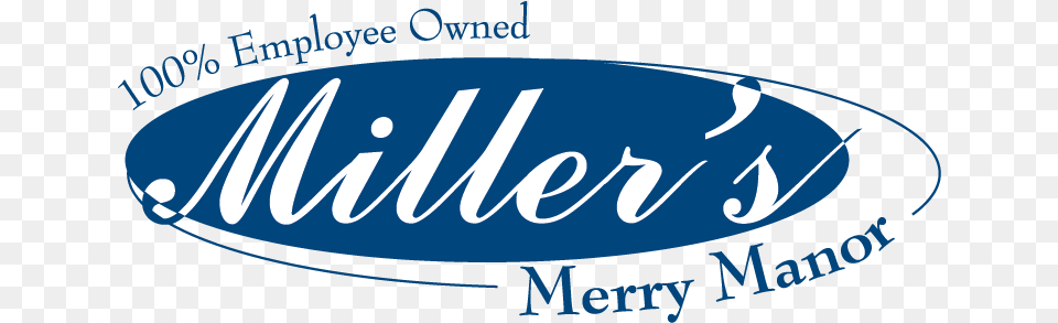 Senior Rehabilitation And Healthcare Milleru0027s Merry Manor Health Systems, Logo, Oval, Text Free Png Download