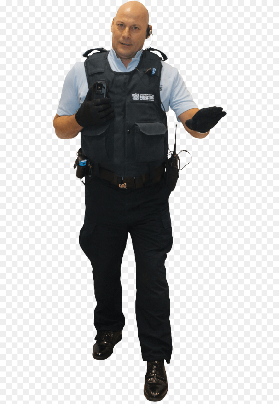 Senior Tactical Operations Adviser Rob Hoogenraad In Security, Vest, Clothing, Person, Man Png