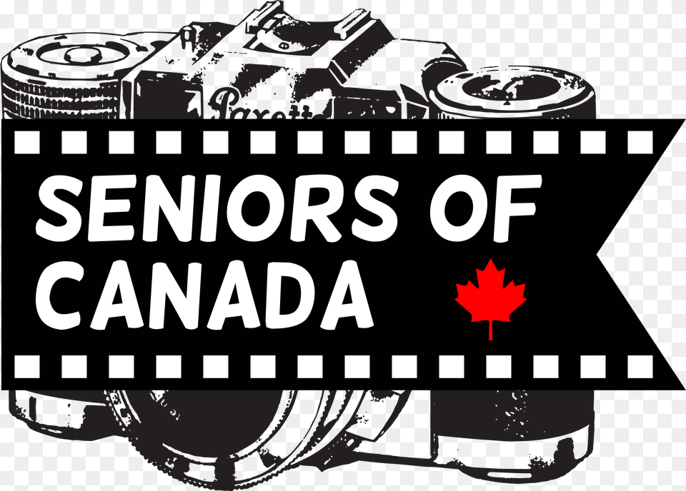Seniors Of Canada Vintage Camera Logo U2013 Sarah Holden Life Is Like A Camera, Leaf, Plant, Sticker, Car Free Png