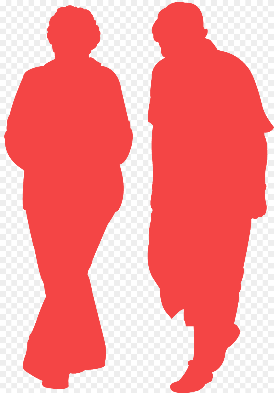 Seniors Silhouette, Adult, Male, Man, Person Png