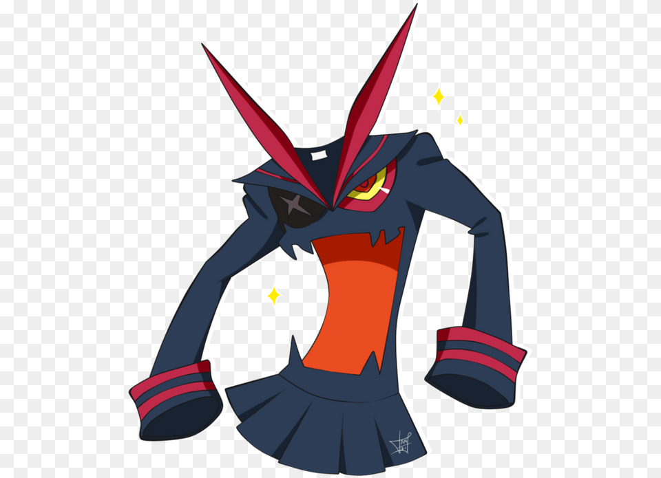 Senketsu From Kill La Kill, Clothing, Costume, Person, Book Free Png