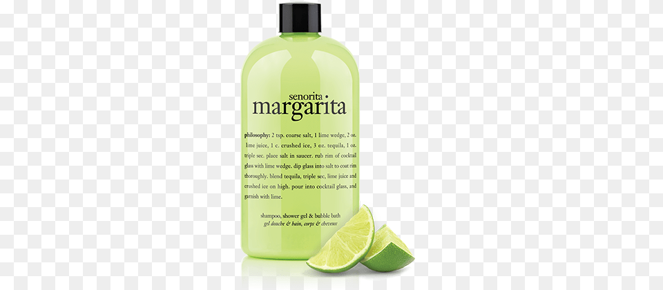Senorita Margarita Philosophy Senorita Margarita Shampoo Shower Gel Amp, Bottle, Citrus Fruit, Food, Fruit Free Png Download