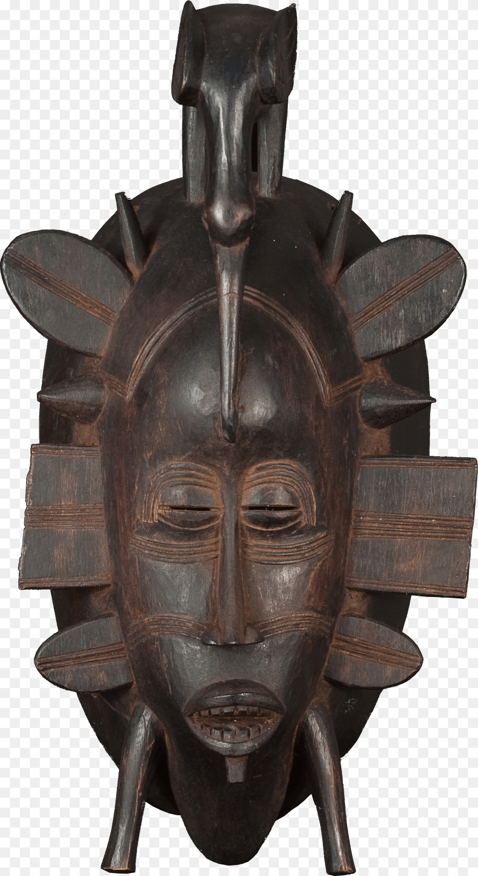 Senoufo Mask Romanceor, Bronze, Art, Person, Face Free Png