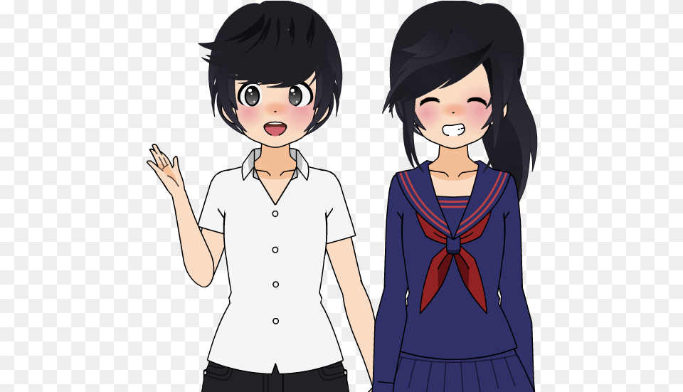 Senpai And Yan, Book, Comics, Publication, Adult Png Image