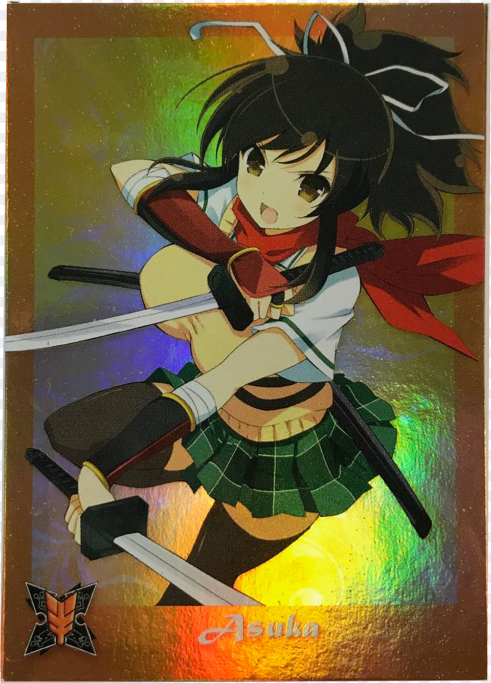 Senran Kagura Hanzou Cards, Person, Book, Publication, Comics Png Image