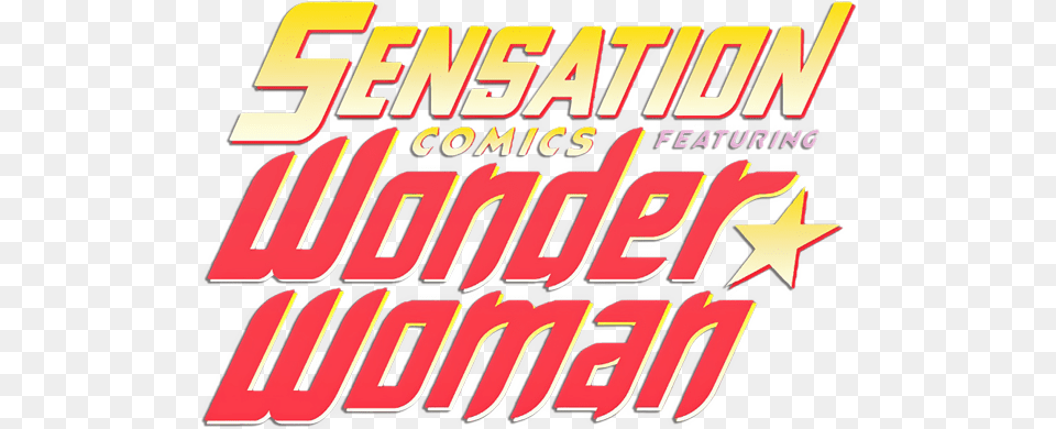 Sensation Comics Featuring Logo Sensation Comics Featuring Wonder Woman Chap, Book, Publication, Bulldozer, Machine Png