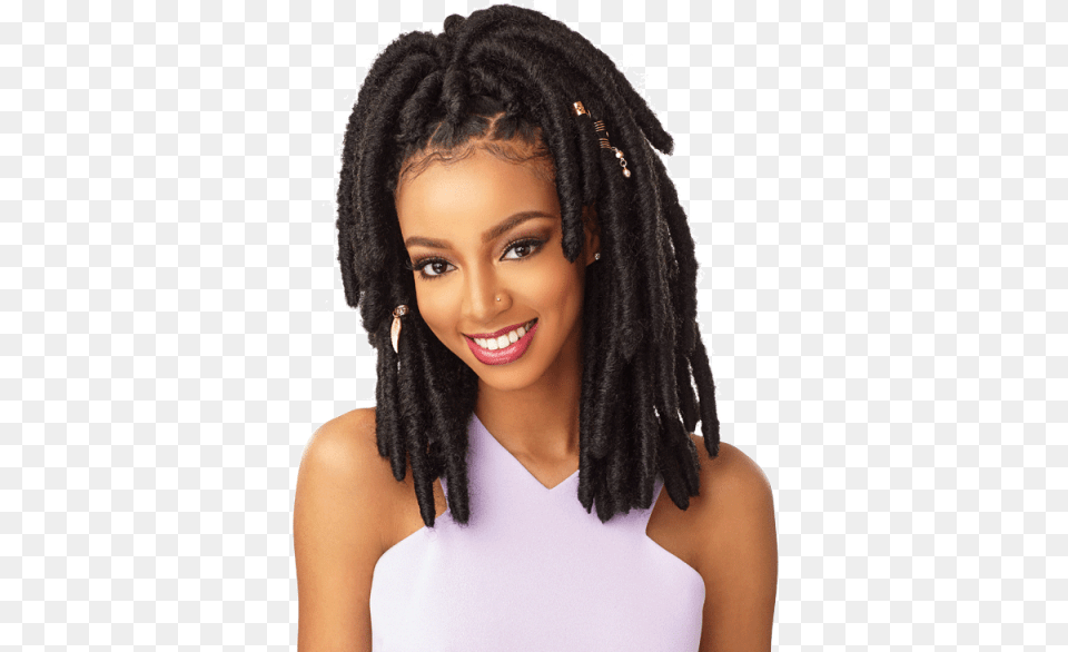 Sensationnel Hair You Love To Wear Luna Bae Locs 12 Inch, Adult, Person, Woman, Female Free Png