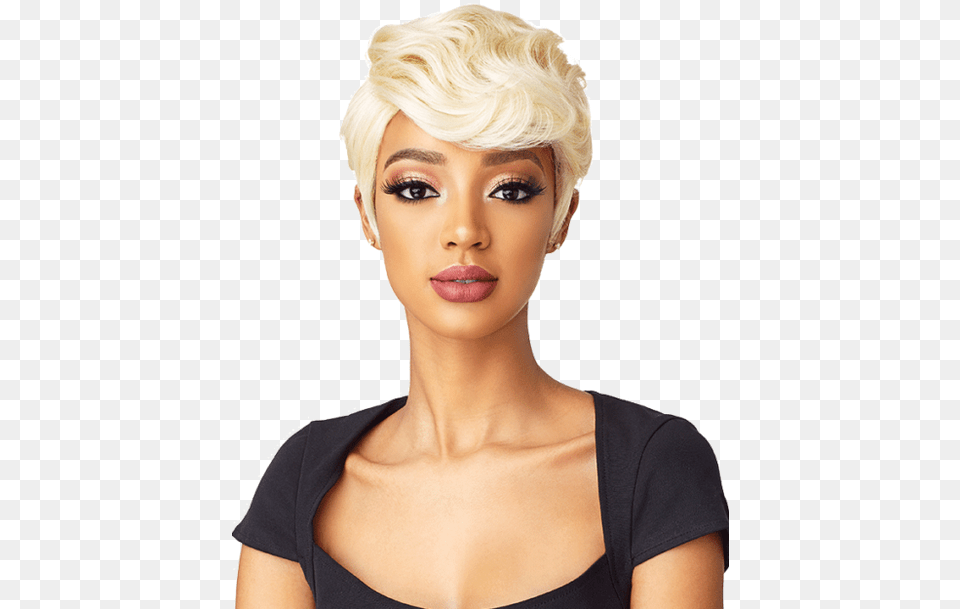 Sensationnel Synthetic Hair Wig Instant Fashion Wig, Adult, Blonde, Female, Person Free Png