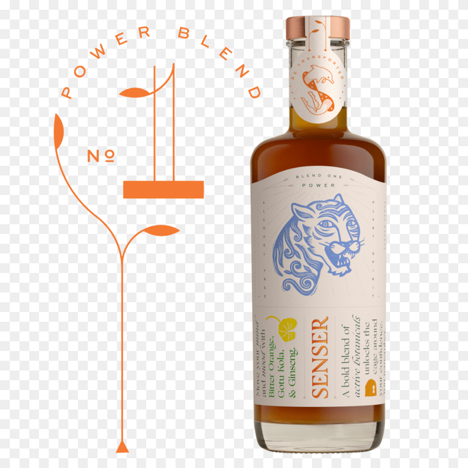 Senser Corporate Identity, Alcohol, Beverage, Liquor, Bottle Png Image