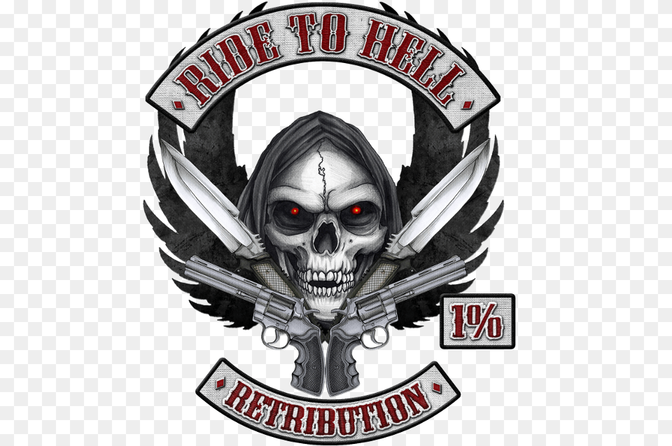 Sensing A Lack Of Psychopathic Bikers In Games Deep Deep Silver Ride To Hell Retribution Playstation, Emblem, Symbol, Weapon, Gun Free Png Download