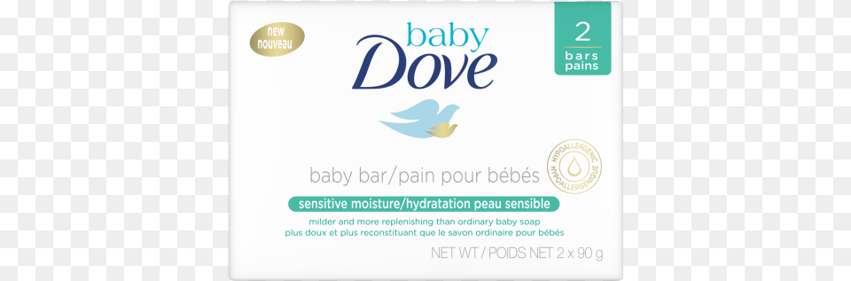 Sensitive Moisture Baby Bar 90g Baby Dove Sensitive Moisture Fragrance Wipes Multi, Text Free Png Download