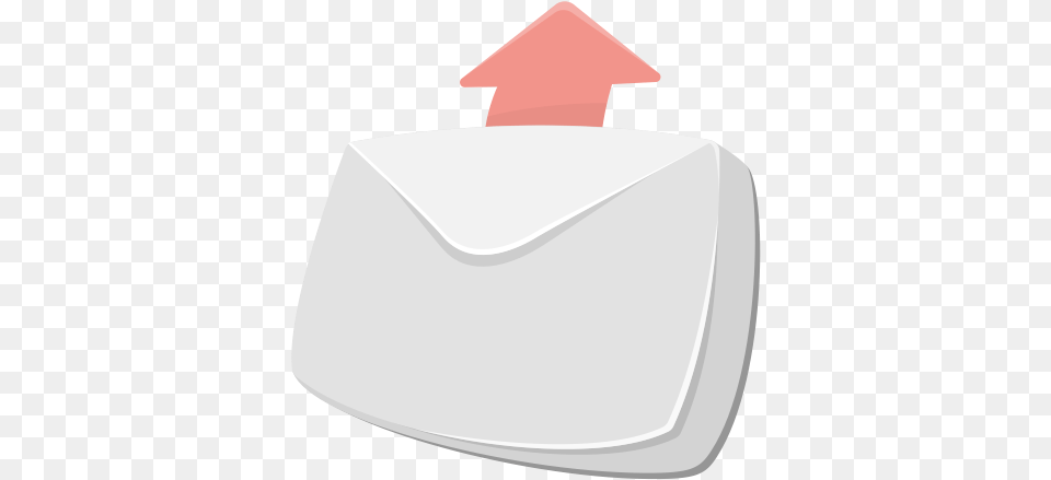 Sent Mail Email Envelope Outgoing Arrow Up Send Icon Serveware, Smoke Pipe Png