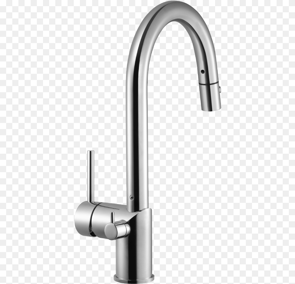 Sentinel Pull Down Kitchen Faucet With Hot Water Safety Kitchen Faucet, Sink, Sink Faucet, Tap, Bathroom Free Png Download