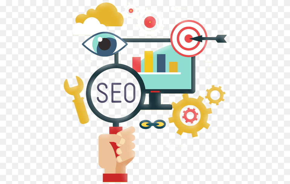 Seo Search Engine Optimization Seo Hd, Bulldozer, Machine Png Image