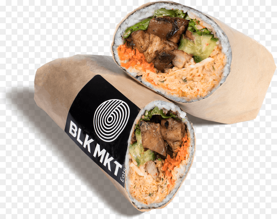 Seoul Delicious Blk Market St Louis, Burrito, Food, Sandwich Wrap Free Png Download