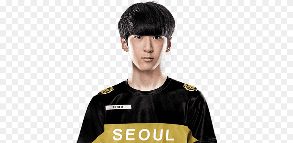 Seoul Dynasty Overwatch Team Details Seoul Dynasty Profit Overwatch, T-shirt, Shirt, Clothing, Black Hair Free Png Download