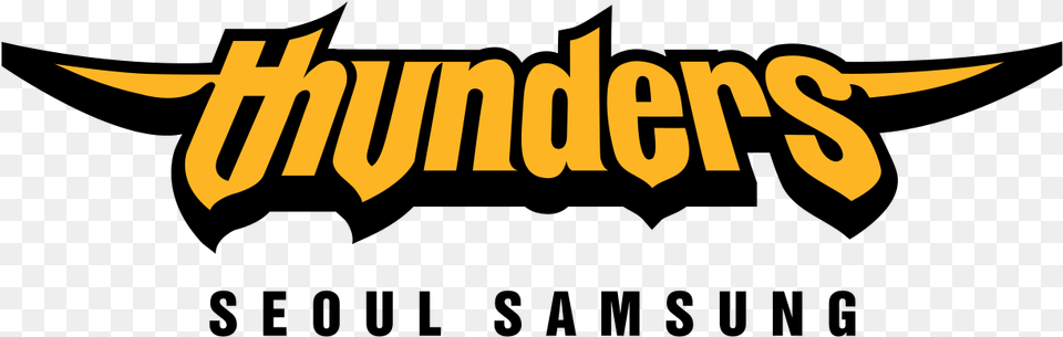 Seoul Samsung Thunders Logo, Text Free Png