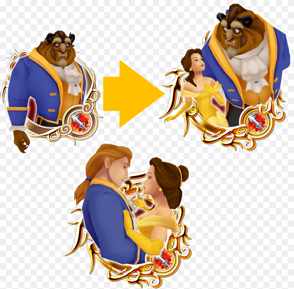 Sep Kingdom Hearts Beast And Belle, Adult, Person, Woman, Female Png