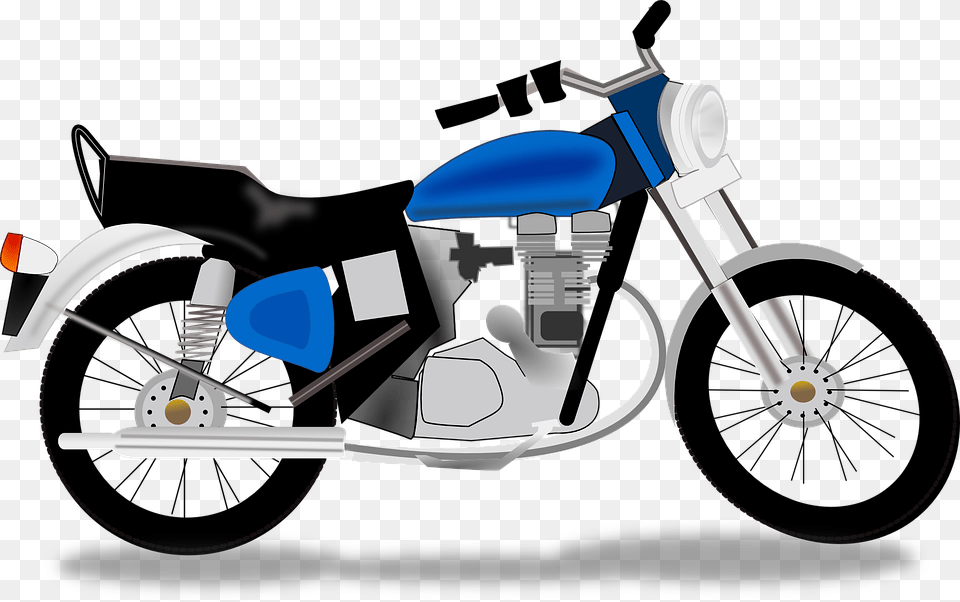 Sepeda Motor Sepeda Transportasi Kendaraan Roda Motorcycle Clipart, Vehicle, Transportation, Motor Scooter, Moped Free Png Download
