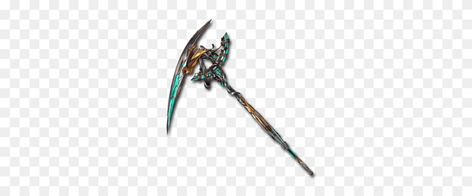 Sephira Emerald Reaper, Sword, Weapon, Device Free Png