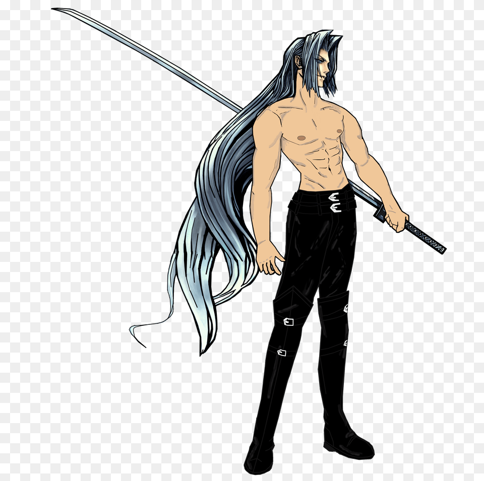 Sephiroth, Book, Comics, Publication, Adult Png Image