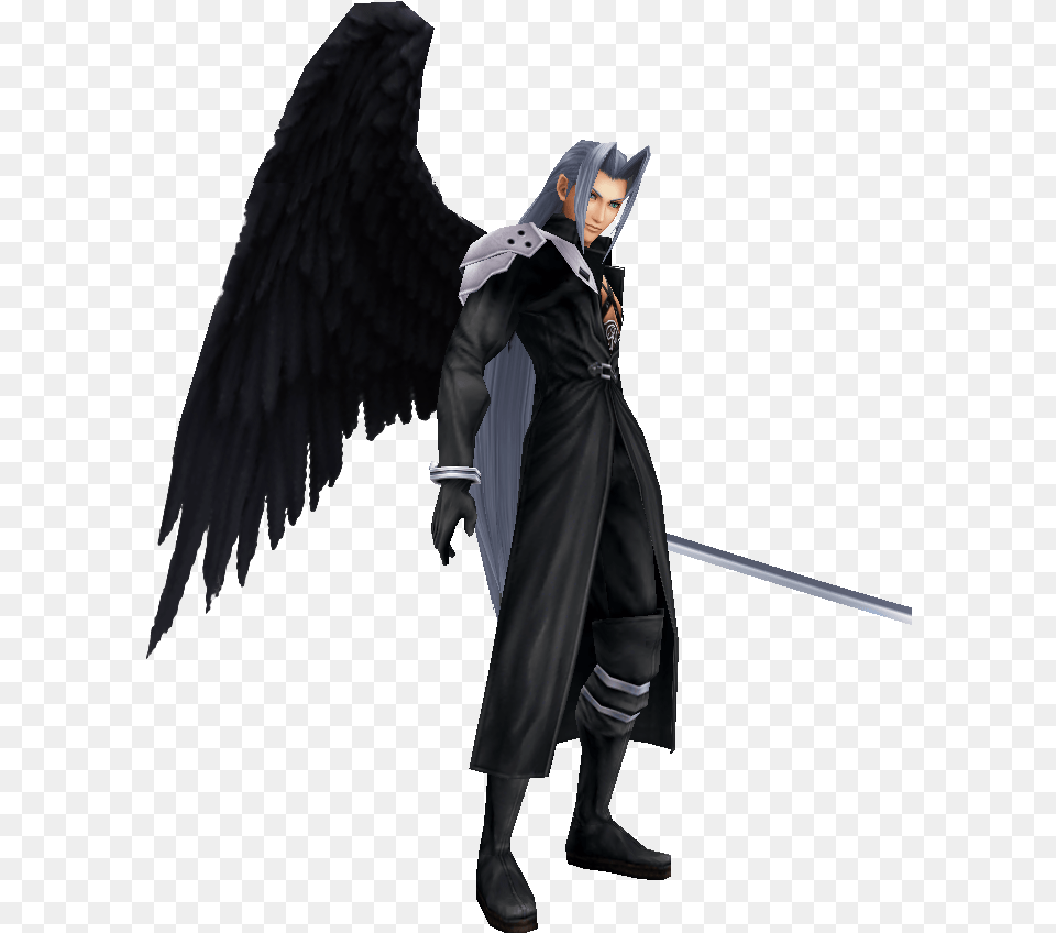 Sephiroth Transparent Image Sephiroth Ex Mode Dissidia, Adult, Male, Man, Person Free Png Download