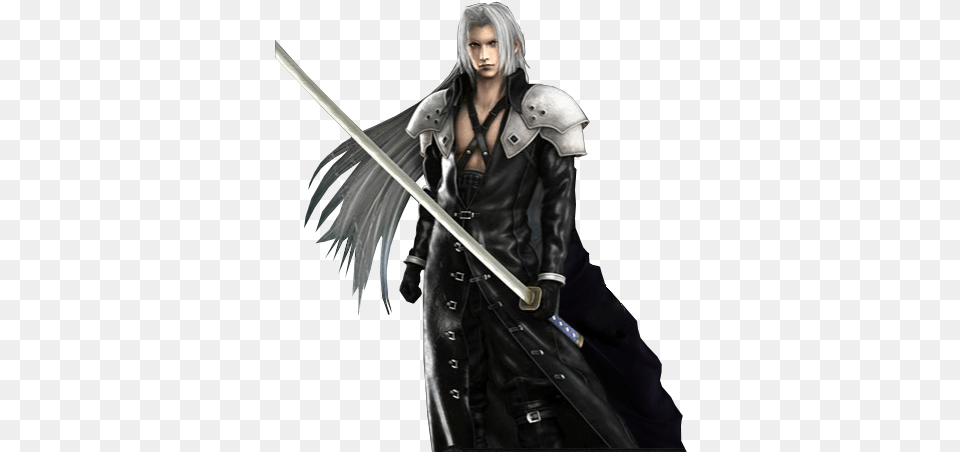 Sephiroth Final Fantasy Transparent Sephiroth, Sword, Weapon Png