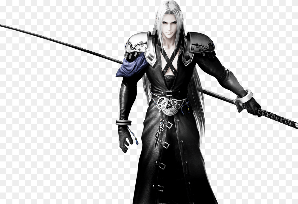 Sephiroth Sephiroth, Adult, Weapon, Sword, Person Png Image