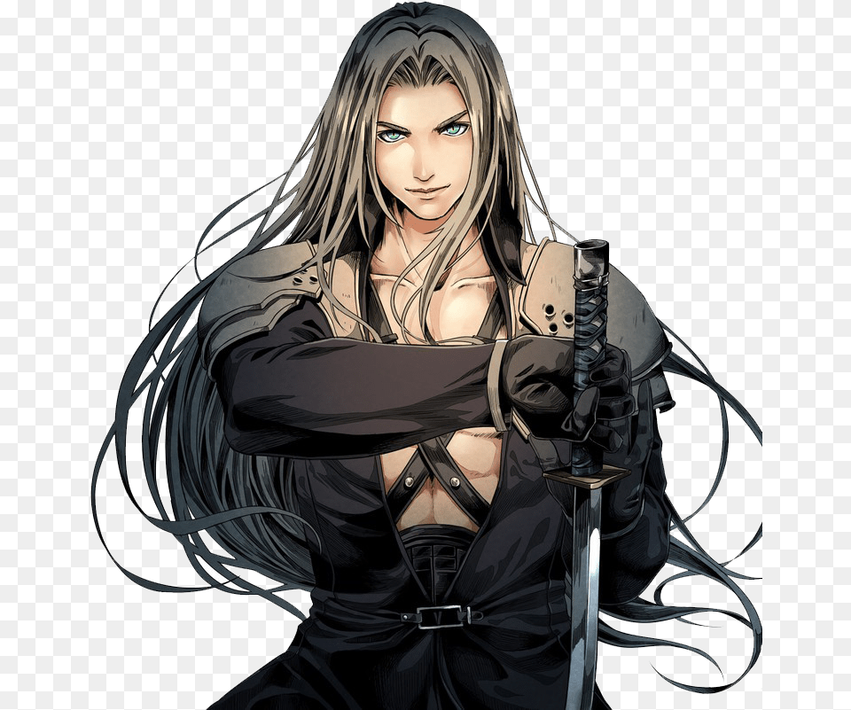 Sephiroth Photo Sephiroth Hd, Adult, Publication, Person, Female Free Png Download