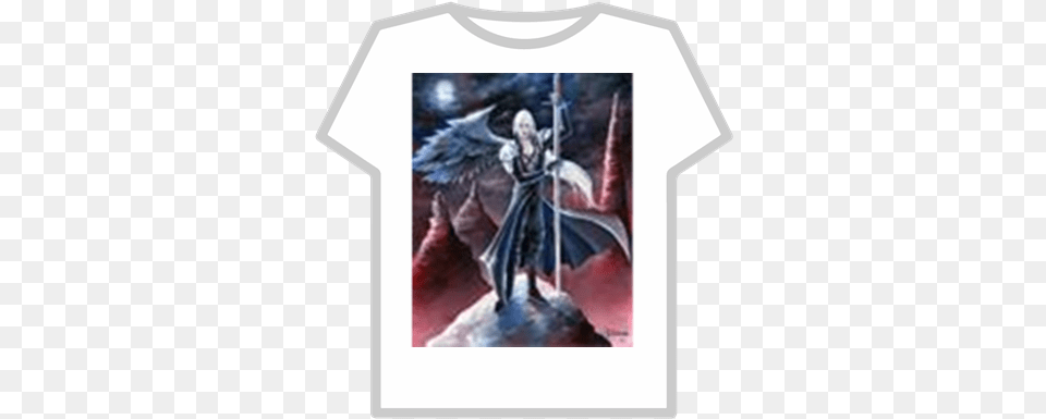 Sephiroth The One Winged Angel Roblox Sephiroth One Winged Angel, Adult, Book, Clothing, Comics Free Transparent Png