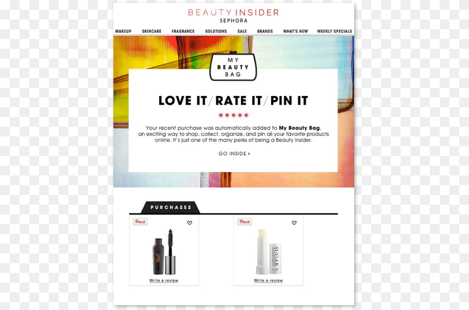 Sephora Leave A Review Email, Advertisement, Poster, Page, Text Png