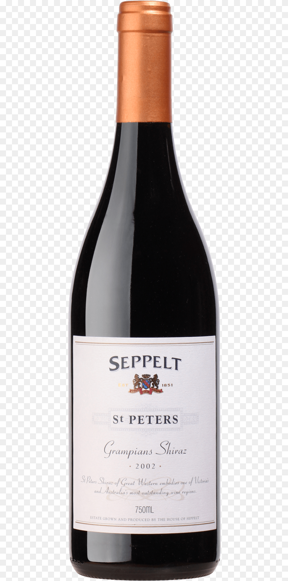 Seppelt St Peters Great Western Shiraz 2002 Bonterra Pinot Noir 2016, Alcohol, Beverage, Bottle, Liquor Free Transparent Png
