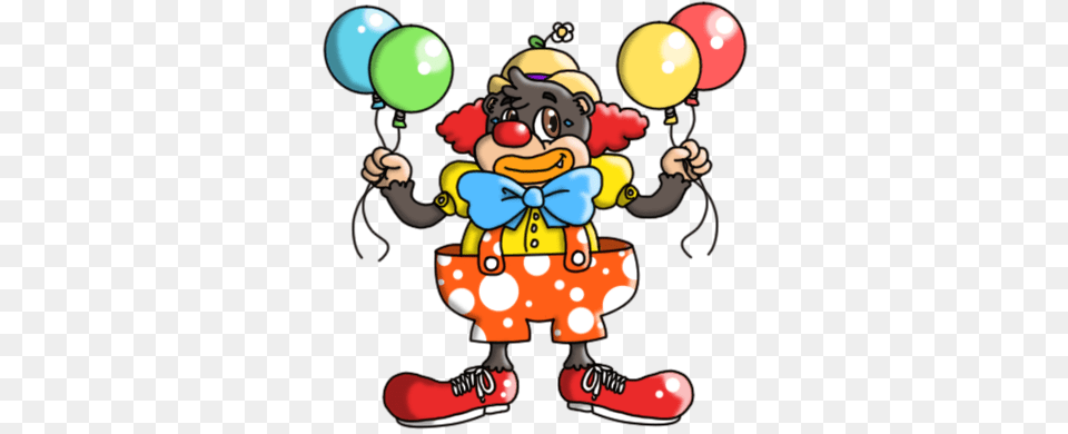 September, Performer, Person, Balloon, Clown Png Image