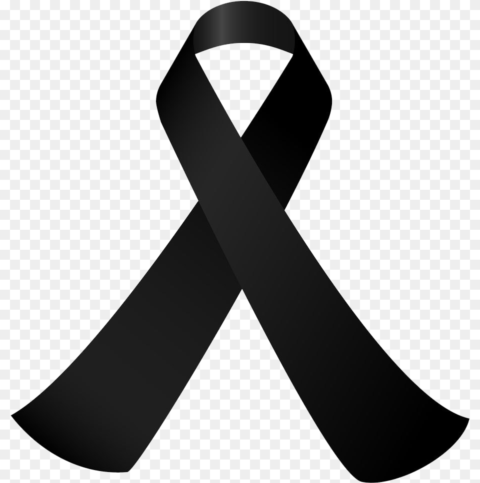 September Attacks Black Ribbon Awareness Ribbon Memory Of Black Ribbon, Accessories, Formal Wear, Tie, Belt Free Transparent Png