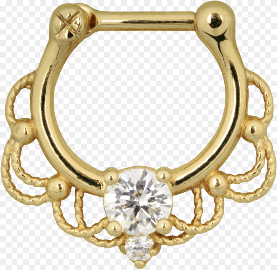 Septum Ring Septum Piercing, Accessories, Diamond, Gemstone, Jewelry Free Png Download