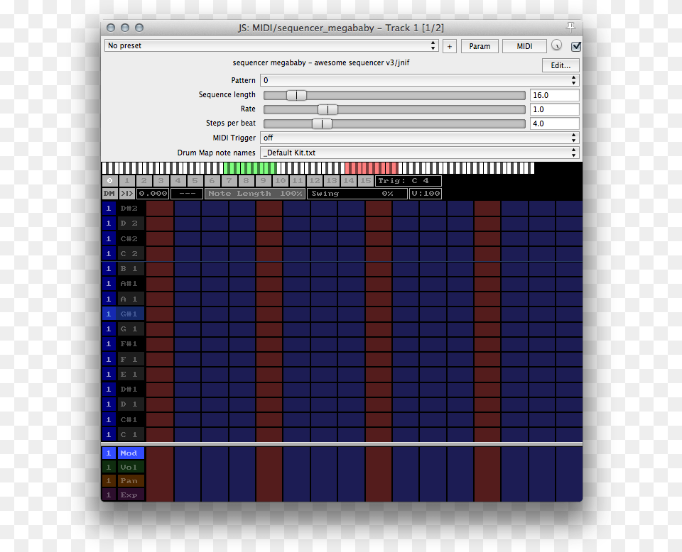 Sequencer Megababy Reaper Megababy, Chart Png