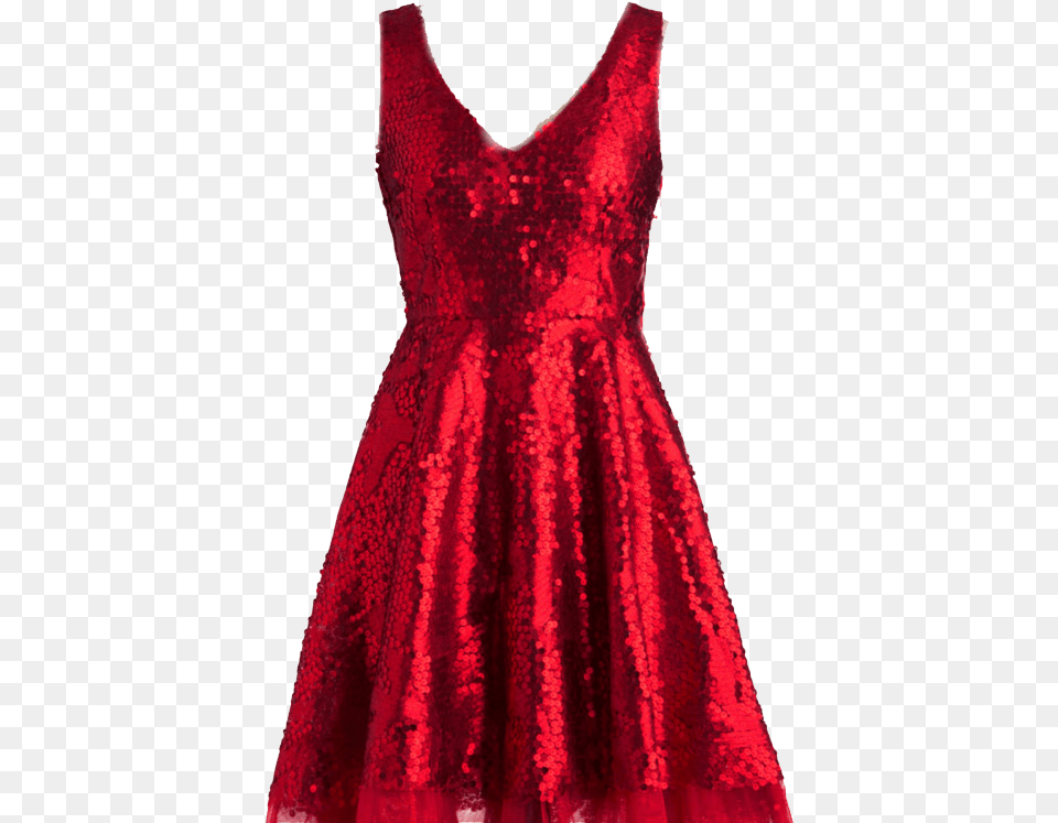 Sequin Dress Background Red Dress, Clothing, Evening Dress, Fashion, Velvet Free Png Download