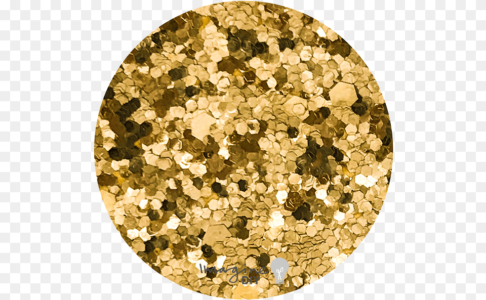 Sequin Glitter Paper Gold Imagine Diy Gold Sequin, Sphere Free Png Download