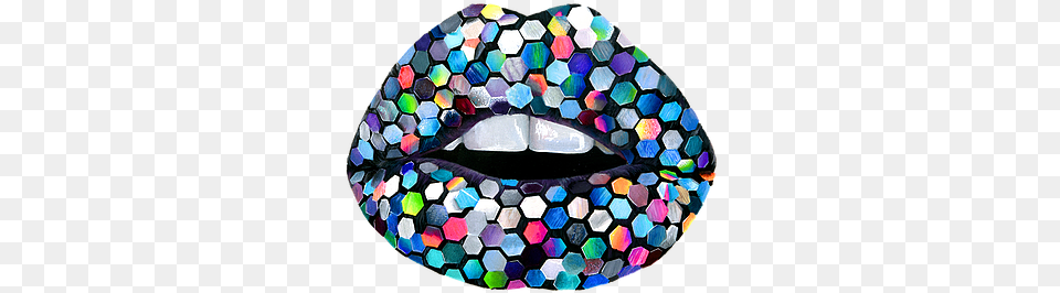 Sequin Lips Numbered Print Sequin Lips Free Png