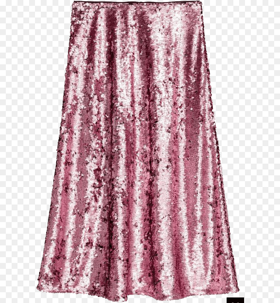 Sequin Skirt Photo Skirt Zara Sequin Pink, Clothing, Velvet, Adult, Bride Png Image