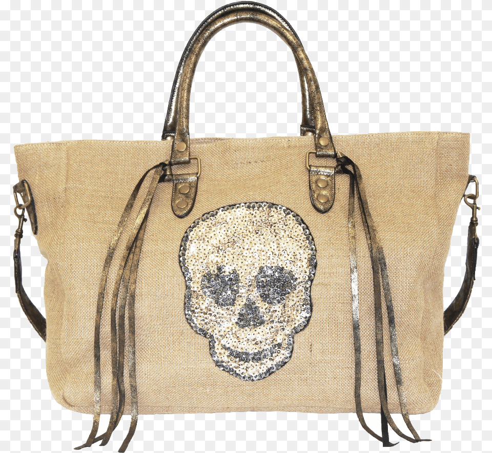 Sequin Skull Tote Canvas Travel Bag With Sequin Skull Tote Bag, Accessories, Handbag, Purse, Tote Bag Free Png Download