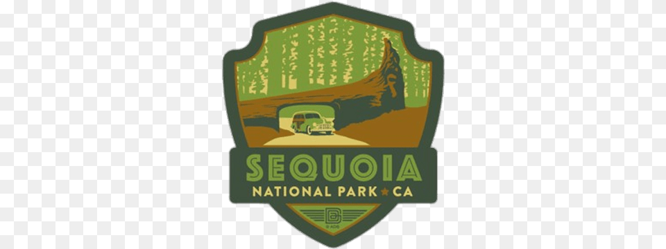 Sequoia National Park Emblem Smoky Mountains National Park Sticker, Badge, Logo, Symbol, Car Free Transparent Png