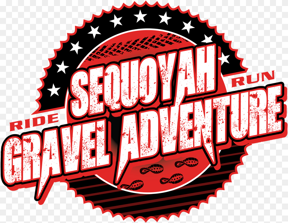 Sequoyah Gravel Adventure Illustration, Logo, Sticker Free Png